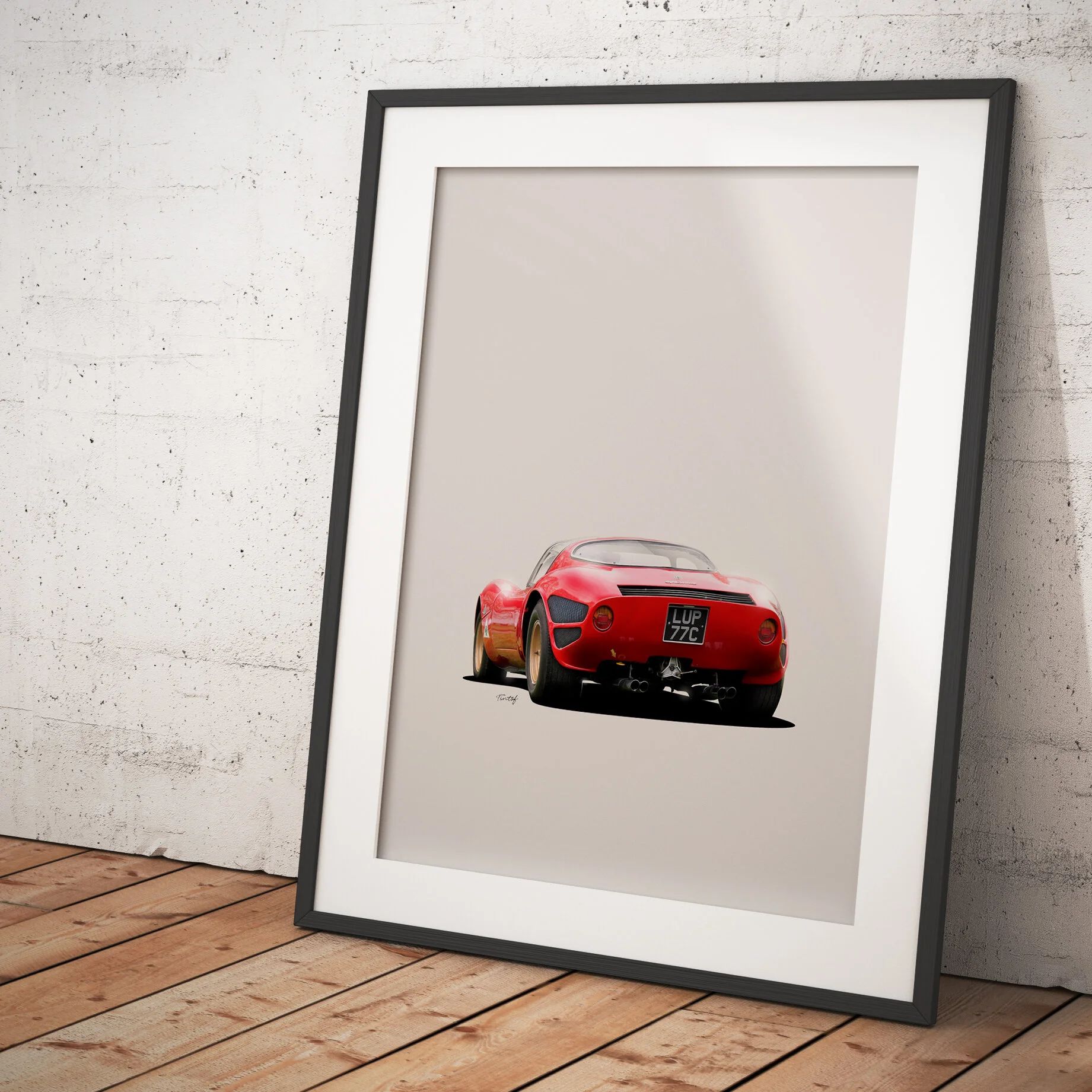 Alfa Romeo 33 Stradale Italian classic sports car open edition